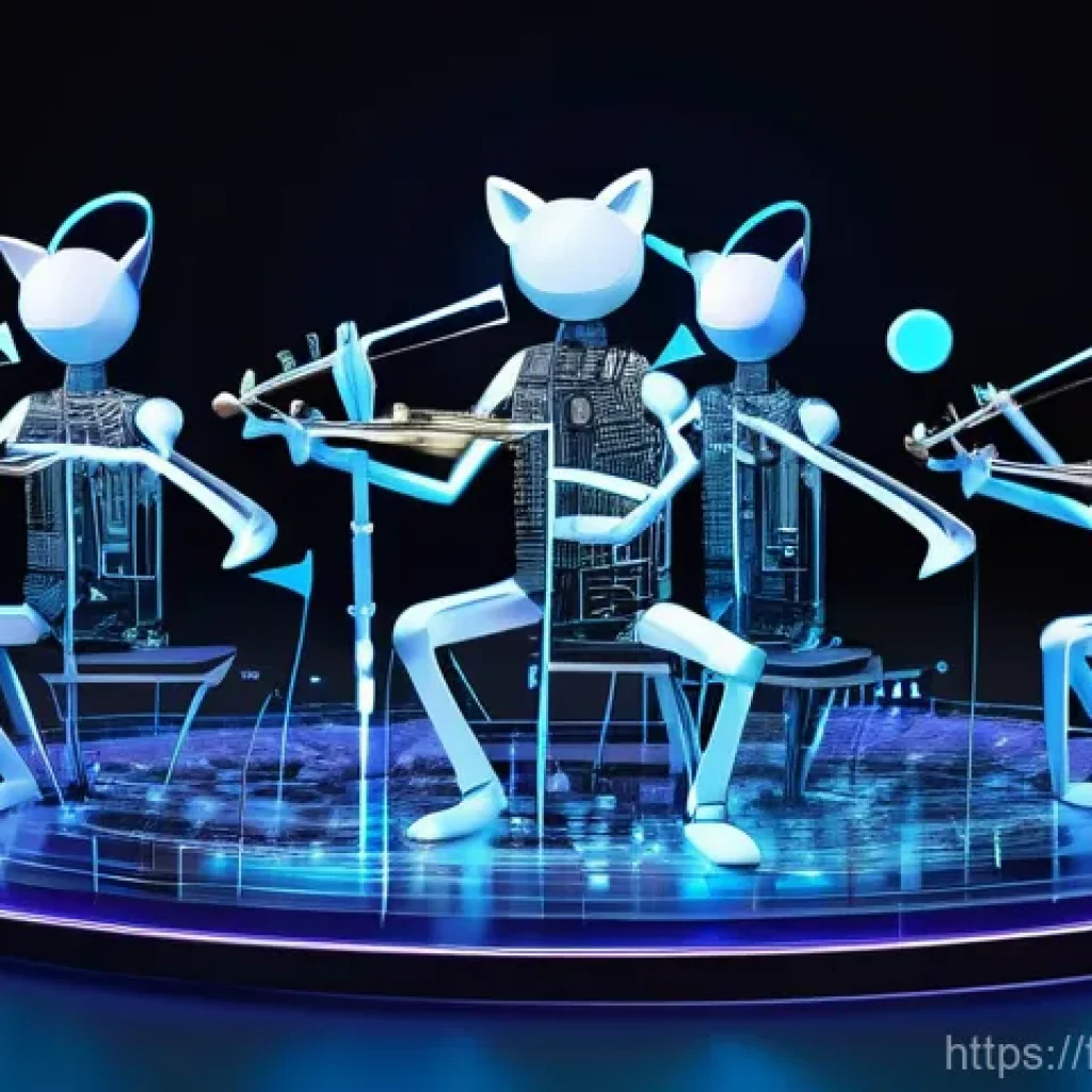 웹디자인 크로스브라우저 호환성 - **Prompt 1: The Browser Orchestra's Interpretation**
    "An intricate digital art piece showing a w...